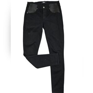 PAIGE Jeans Verdugo Ultra Skinny Black Jeans 28